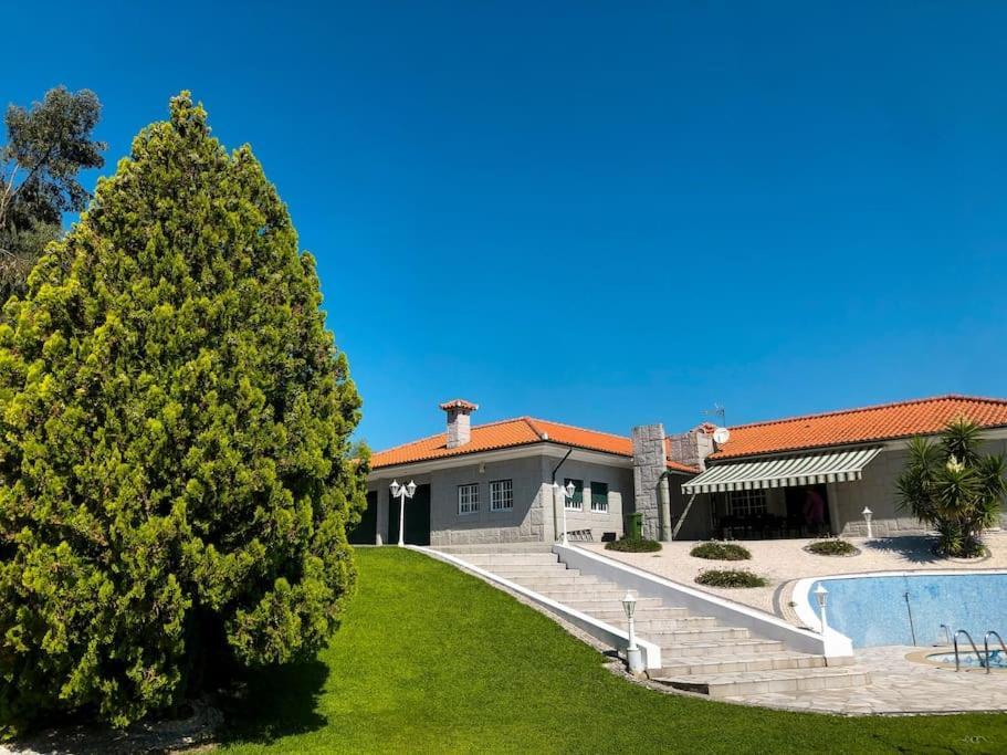 Maison Familiale De Caractere Avec Piscine Padronelo Ngoại thất bức ảnh